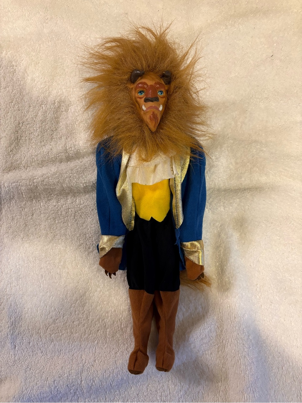 Disney Beauty & The Beast Ken Doll Mattel Tranforms Prince Adam Barbie Vintage